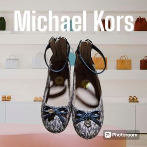 Michael Kors Leopard‎ Ballet Flats with Ankle Straps size 13